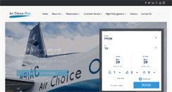 Desktop Screenshot of airchoiceone.com
